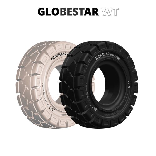 5.00-8 3.00 GLOBE STAR WT Std GRI SOLID