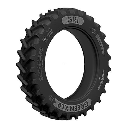 230/95R36 130 A8/B GREEN XLR 95 TL-1R1W 